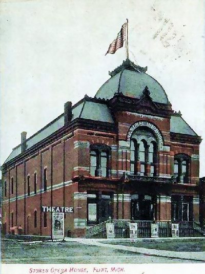 Music Hall Theatre - Old Post Card (newer photo)